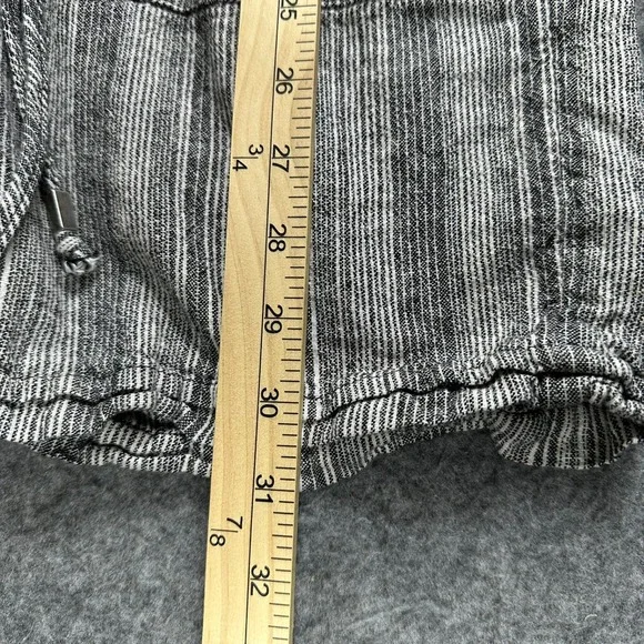 Kelly Renee Women's Striped Sleeveless Romper Drawstring Waist Pockets Casual - Picture 6 of 11